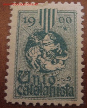 Sellos: Uni&oacute; Catalanista 1900 - Foto 1
