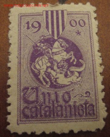 Sellos: Uni&oacute; Catalanista 1900 - Foto 1