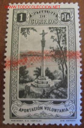 Sellos: Mutualidad de Correos, 1 pta - Foto 1