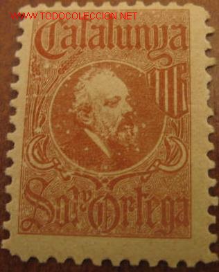 Sellos: Catalunya, Sol y Ortega - Foto 1