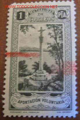 Sellos: Mutualidad de Correos, 1 pta - Foto 1