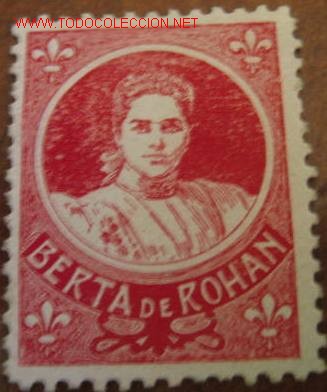 Sellos: Berta de Rohan, Carlista - Foto 1
