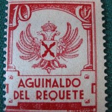 Sellos: AGUINALDO DEL REQUETÉ.. Lote 1959261