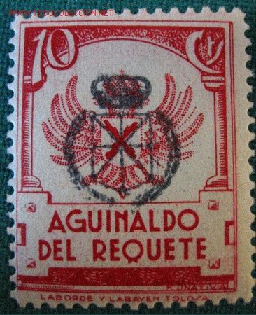 Sellos: Aguinaldo del requet&eacute;. - Foto 1