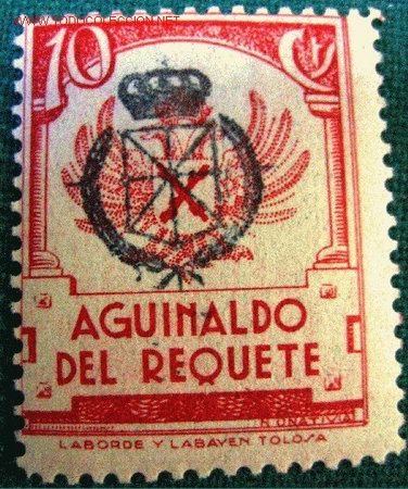 Sellos: Aguinaldo del requet&eacute;. - Foto 1
