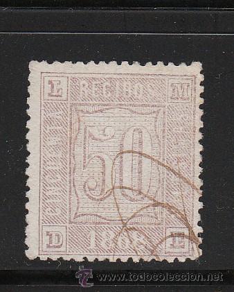 Sellos: 1868.- 50 CTS. DE PTA. RECIBOS - Foto 1