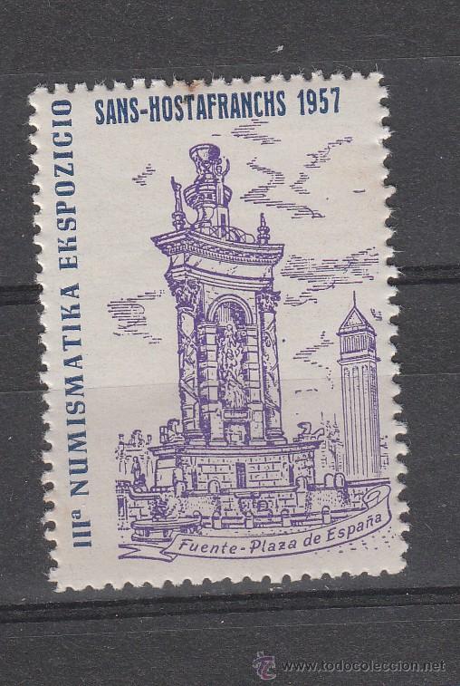 Sellos: SANS-HOSTAFRANCHS.NUMISMATIKA EKSPOZICIO - Foto 1