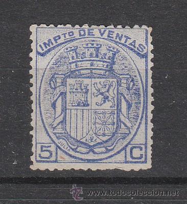 Sellos: IMPUESTO DE VENTAS. 5 CTS. - Foto 1