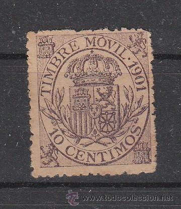 Sellos: TIMBRE MOVIL 1901 - Foto 1