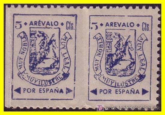 Selos: &Aacute;vila AR&Eacute;VALO Guerra Civil FESOFI n&ordm; 2phs * *