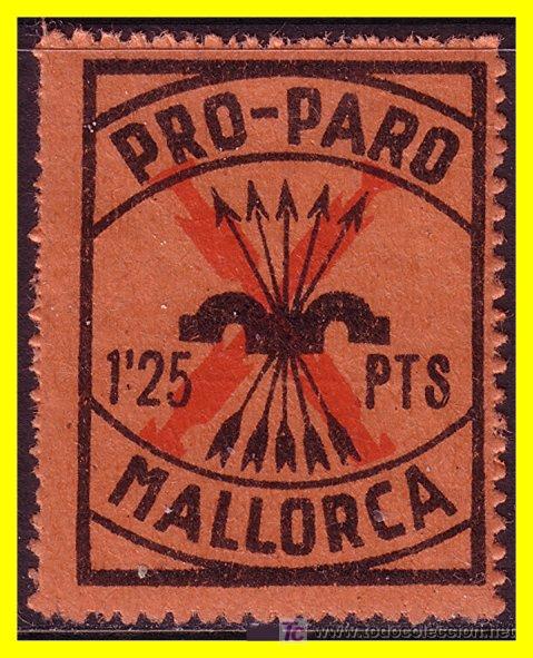 Selos: Baleares MALLORCA Guerra Civil FESOFI N&ordm; 28 * * serie A