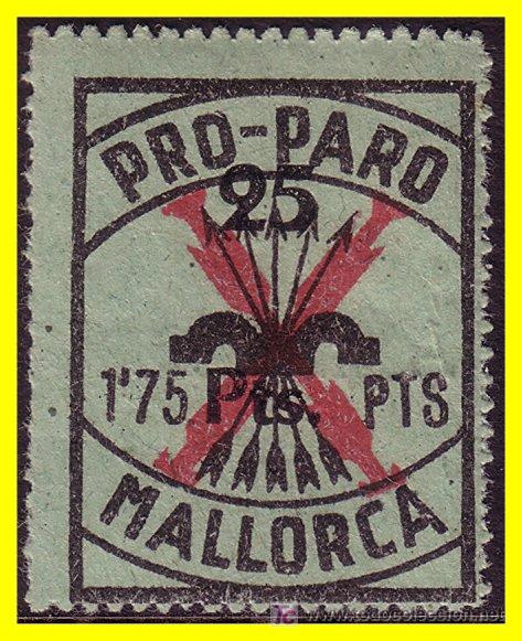 Selos: Baleares MALLORCA Guerra Civil FESOFI N&ordm; 36 * *