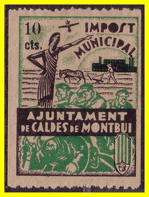 Briefmarken: Barcelona CALDAS DE MONTBUY FESOFI n&ordm; 2 (*)