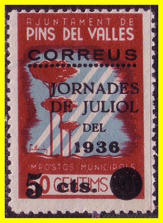 Briefmarken: Barcelona PINS DEL VALL&Eacute;S FESOFI n&ordm; 8 * *