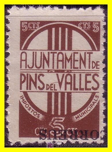Briefmarken: Barcelona PINS DEL VALL&Eacute;S FESOFI n&ordm; 38i (*)