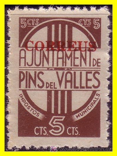 Briefmarken: Barcelona PINS DEL VALL&Eacute;S FESOFI n&ordm; 39 (*)