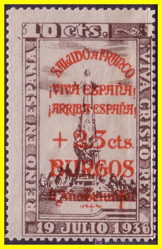 Briefmarken: BURGOS fesofi N&ordm; 6 * *