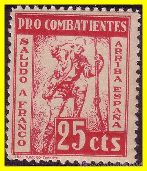 Briefmarken: CANARIAS Tenerife Guerra Civil FESOFI n&ordm; 1 (*) ss