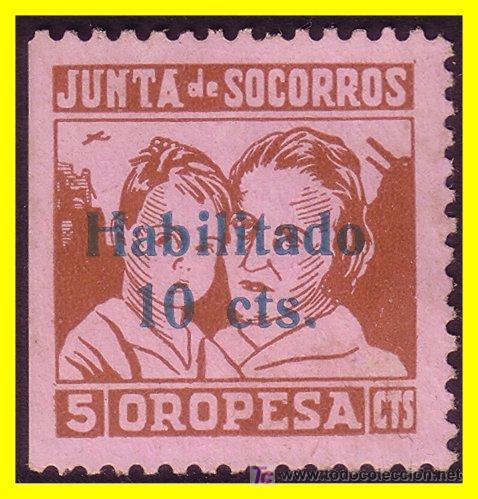 Briefmarken: CASTELL&Oacute;N Oropesa FESOFI n&ordm; 3a (*)