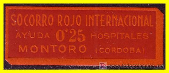 Timbres: C&oacute;rdoba Montoro Guerra Civil FESOFI n&ordm; 2 * *