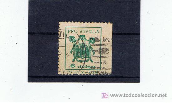 Sellos: Pro Sevilla 5 cts - Foto 1