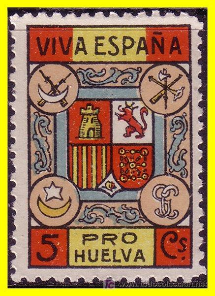 Briefmarken: Huelva HUELVA, GUERRA CIVIL FESOFI n&ordm; 1 (*)