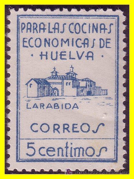 Briefmarken: Huelva HUELVA, GUERRA CIVIL FESOFI n&ordm; 8 (*)