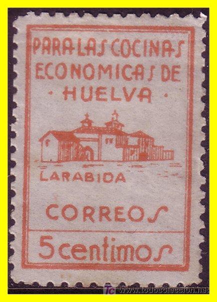 Briefmarken: Huelva HUELVA, GUERRA CIVIL FESOFI n&ordm; 9 (*)