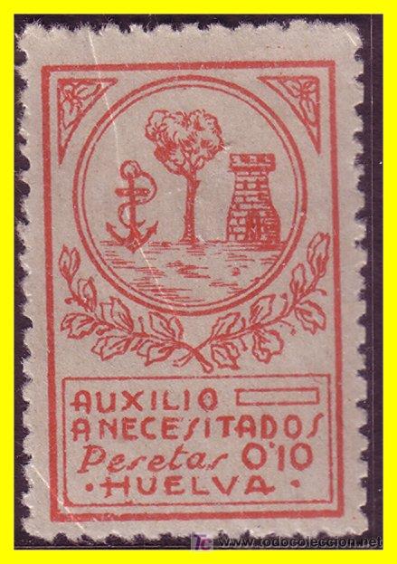 Briefmarken: Huelva HUELVA, GUERRA CIVIL FESOFI n&ordm; 13 *