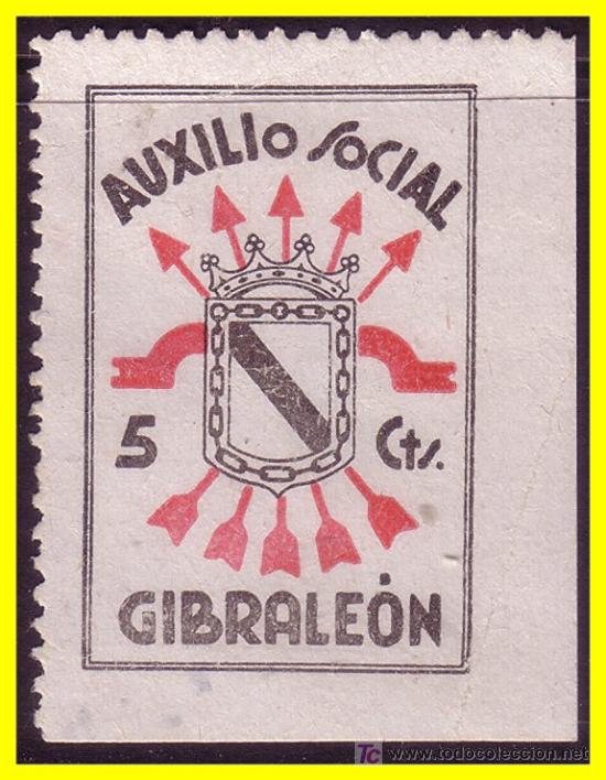 Selos: Huelva GIBRALE&Oacute;N, GUERRA CIVIL FESOFI n&ordm; 4 (*)
