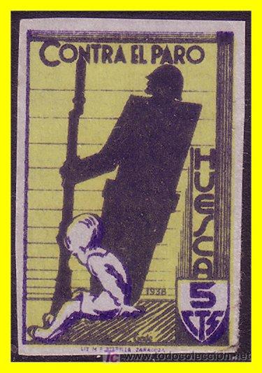 Selos: Huesca HUESCA, GUERRA CIVIL FESOFI n&ordm; 15s (*)