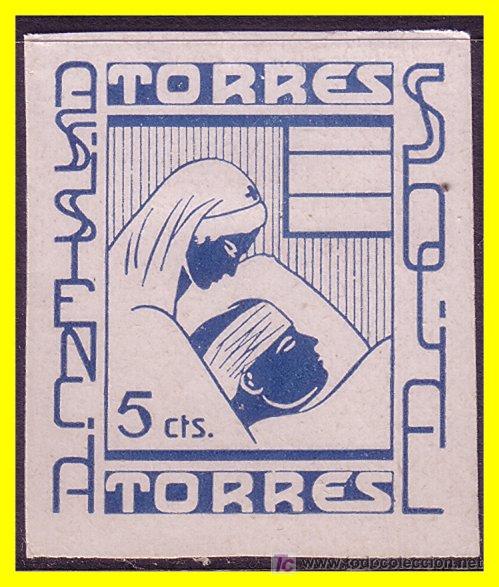 Briefmarken: Ja&eacute;n TORRES, GUERRA CIVIL FESOFI n&ordm; 1 (*)