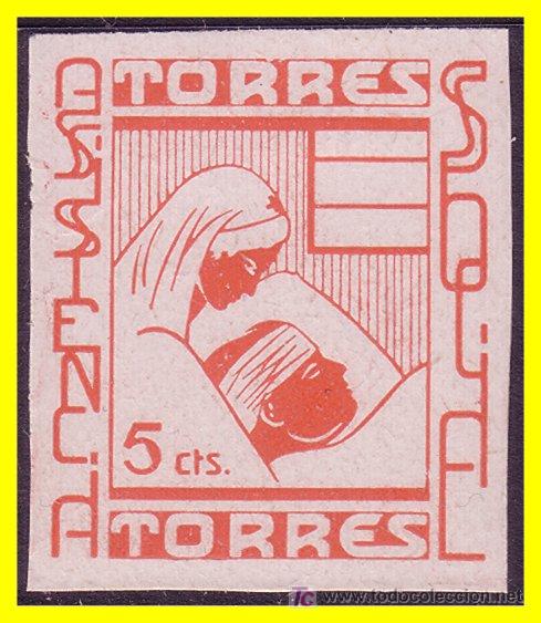 Briefmarken: Ja&eacute;n TORRES, GUERRA CIVIL FESOFI n&ordm; 2 (*)
