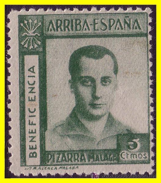 Briefmarken: M&aacute;laga PIZARRA, FESOFI n&ordm; 2a  *