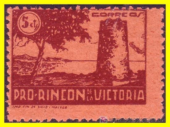 Briefmarken: M&aacute;laga RINC&Oacute;N DE LA VICTORIA, FESOFI n&ordm; 9 *