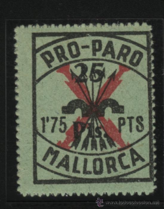 Sellos: S-01545- MALLORCA. PRO PARO. - Foto 1