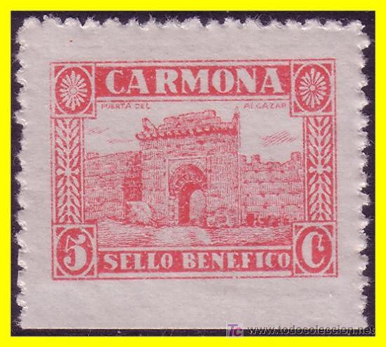 Briefmarken: CARMONA Sevilla, Guerra Civil, FESOFI n&ordm; 13 * *