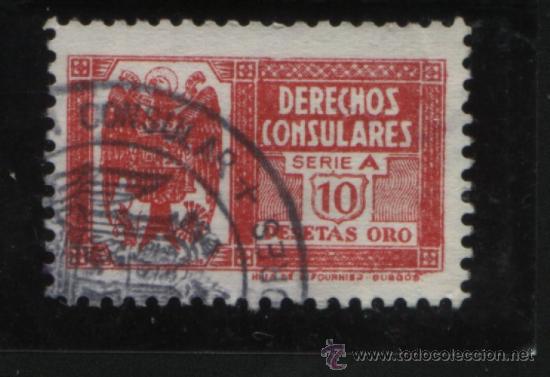 Sellos: S-01748- DERECHOS CONSULARES. - Foto 1