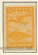 Sellos: CANARIAS. 1&ordf; EMISI&Oacute;N DE PRUEBAS. SOFIMA 9s - Foto 1