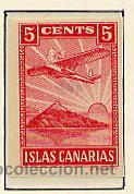 Sellos: CANARIAS. 1&ordf; EMISI&Oacute;N DE PRUEBAS. SOFIMA 11s - Foto 1