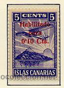 Sellos: CANARIAS. 3&ordf; EMISI&Oacute;N DEFINITIVA. SOFIMA 24 - Foto 1
