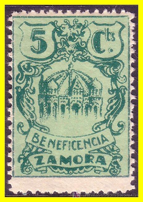 Briefmarken: ZAMORA Zamora, Guerra Civil, FESOFI n&ordm; 3 * *
