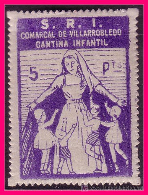 Selos: Albacete VILLARROBLEDO Guerra Civil, FESOFI N&ordm; 3 *