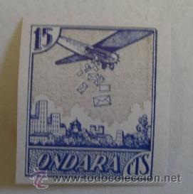 Sellos: Vi&ntilde;eta Ondara, 15 cts - Foto 1