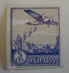 Sellos: Vi&ntilde;eta Ondara, 5 cts - Foto 1