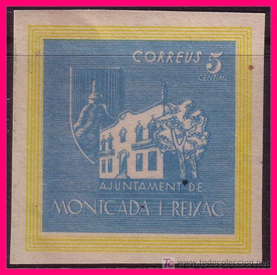 Briefmarken: Barcelona MONTCADA Y REIXACH Guerra Civil, FESOFI n&ordm; 20s *