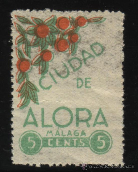 Sellos: S-01955- MALAGA. CIUDAD DE ALORA. - Foto 1