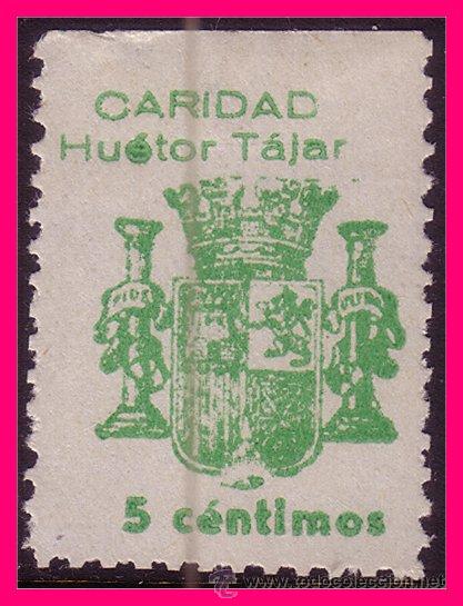 Stamps: Granad  HU&Eacute;TOR -T&Aacute;JAR Guerra Civil, FESOFI n&ordm; 3 (*)