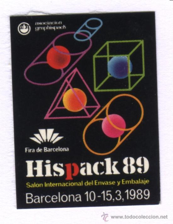 Sellos: S-02082- BARCELONA. HISPACK 89. - Foto 1