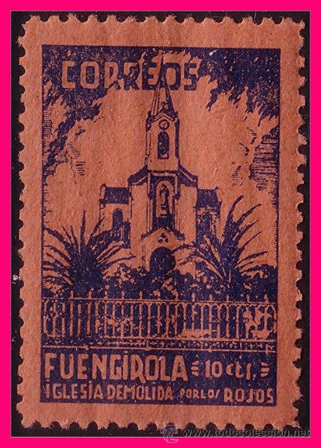 Briefmarken: M&Aacute;LAGA Fuengirola GUERRA CIVIL, FESOFI N&ordm; 11 (*) ss
